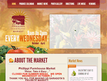 Tablet Screenshot of farmhousemarket.org